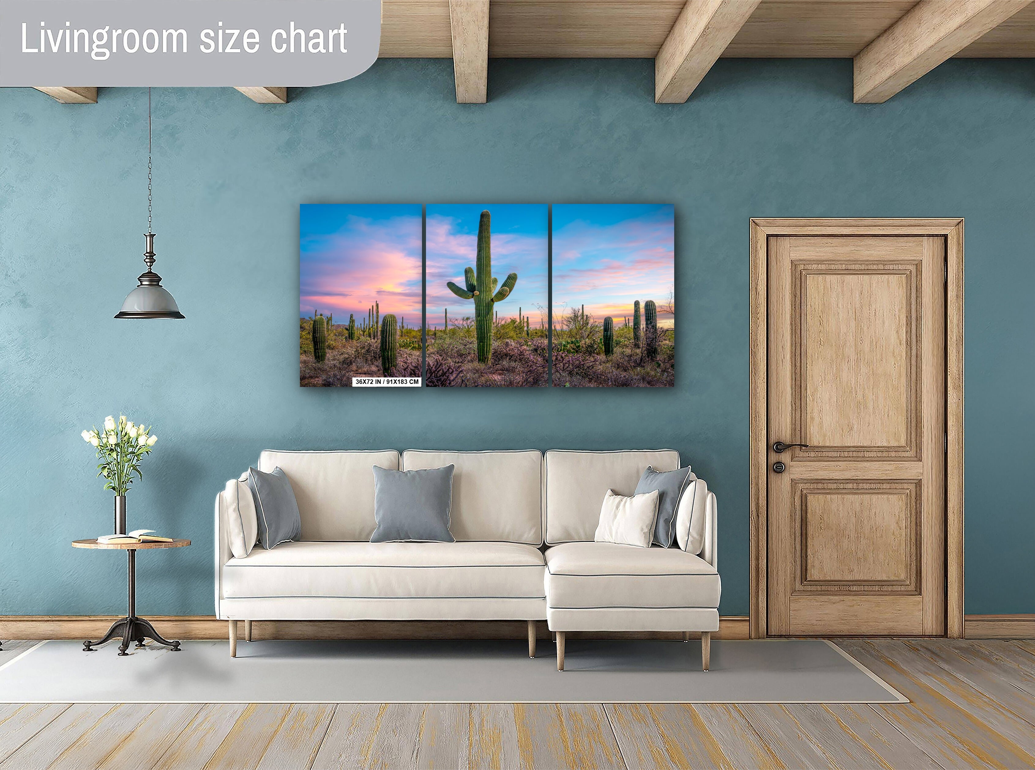 Saguaro Cactus Desert: Arizona Landscape Photography Wall Art