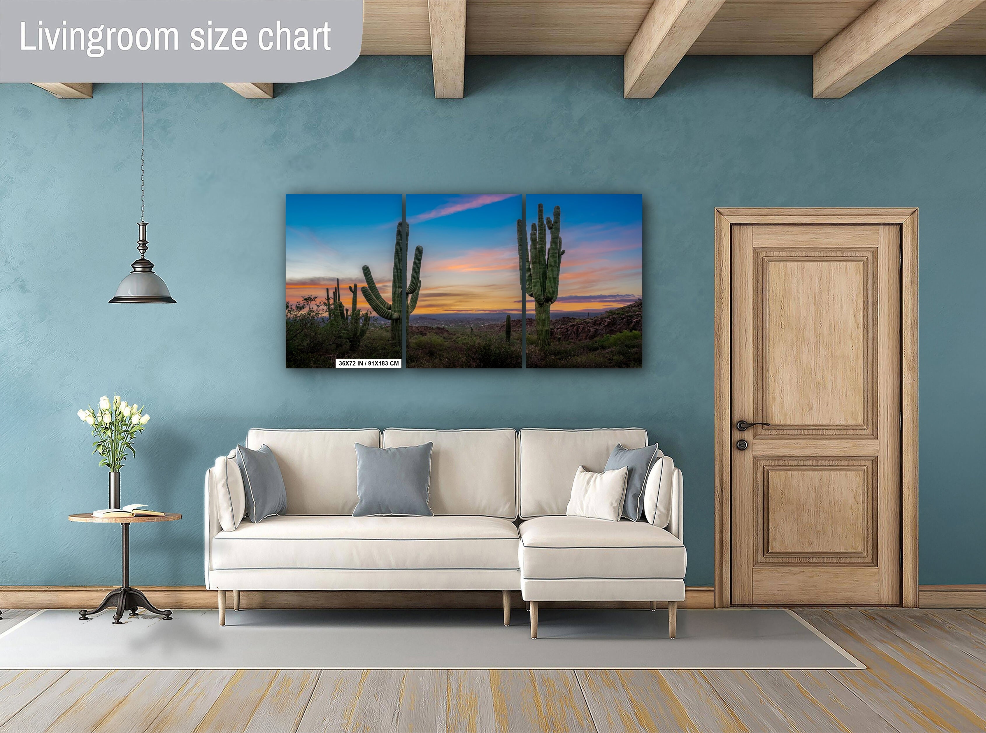 Saguaro Cactus Arizona Desert Landscape Photography Wall Art
