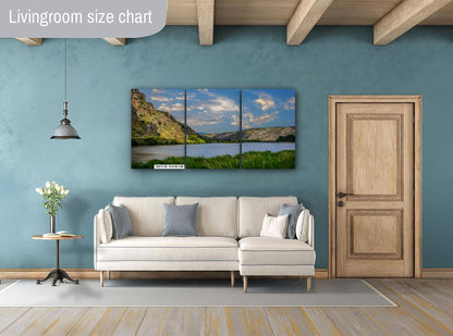 Junction of Waters: Missouri River Three Forks Montana Wall Art Metal Aluminum Print River Landscape Photography