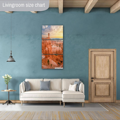 Bryce Canyon 'Thor's Hammer' Rock Formation Art Print