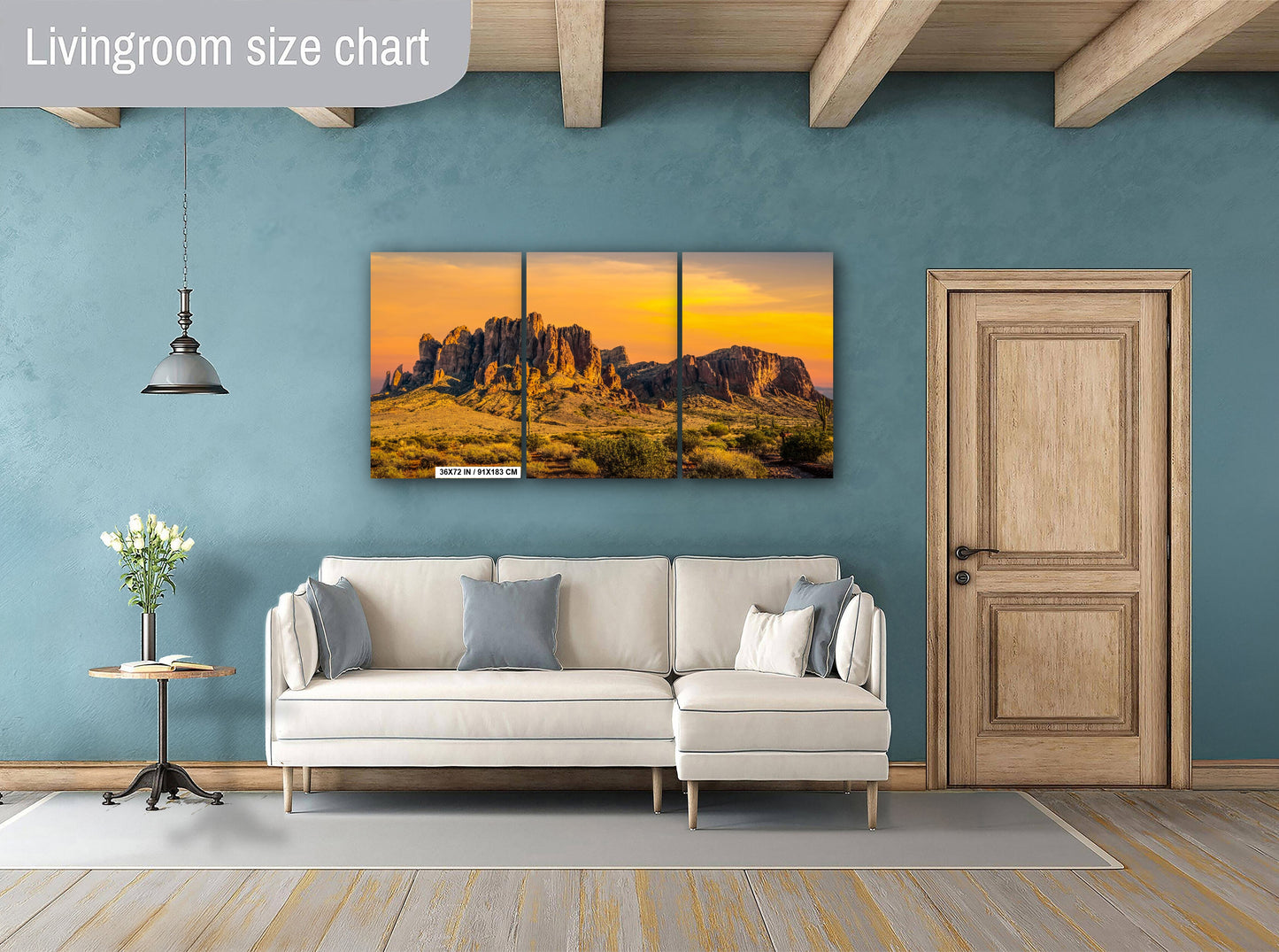 Superstition Mountains Sunrise Lost Dutchman State Park Apache Junction Arizona Wall Art
