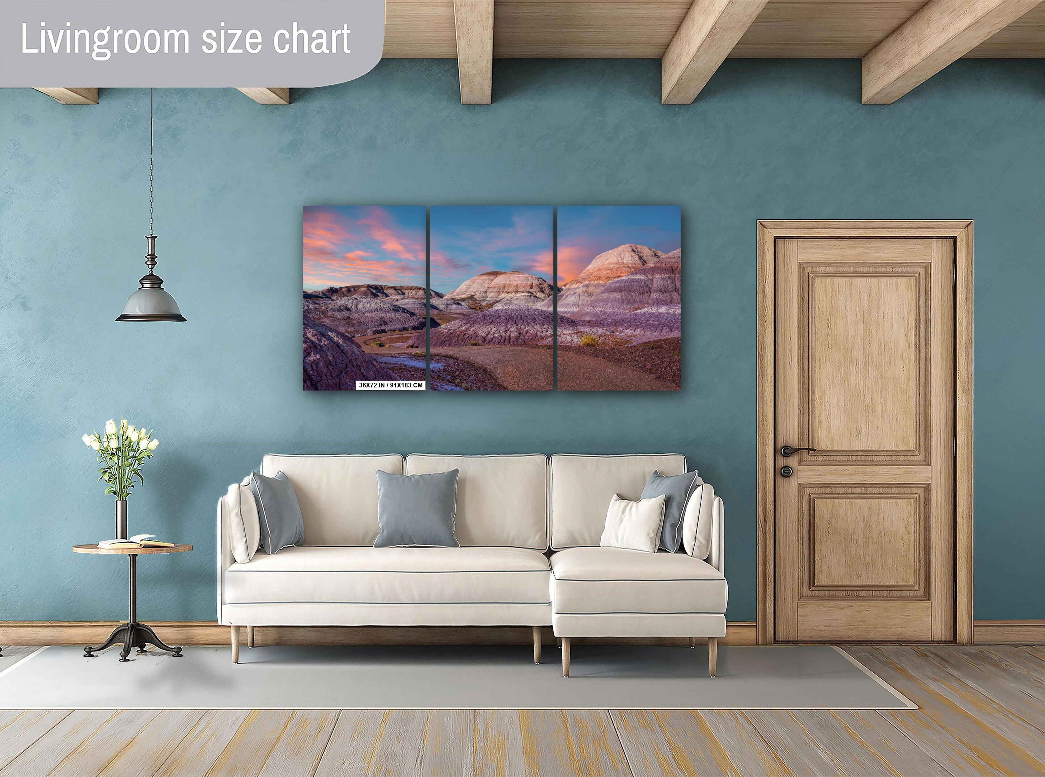Nature's Ancient Relics: Petrified Forest National Park Arizona Wall Art Photography