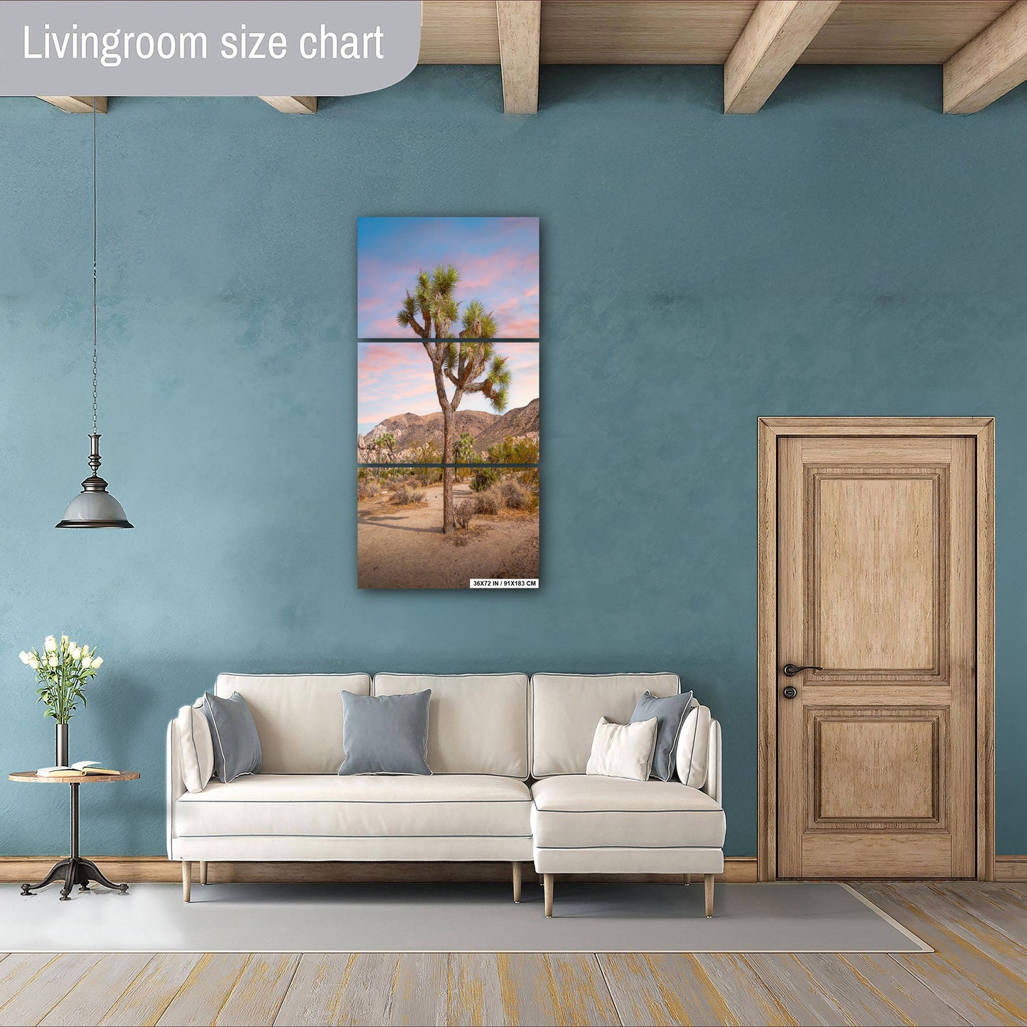 Joshua Tree Wall Art – California Desert Landscape Print on Premium Photo Paper