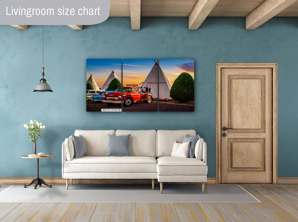 Route 66 Nostalgia: Wigwam Motel Wall Art Holbrook, Arizona Photography