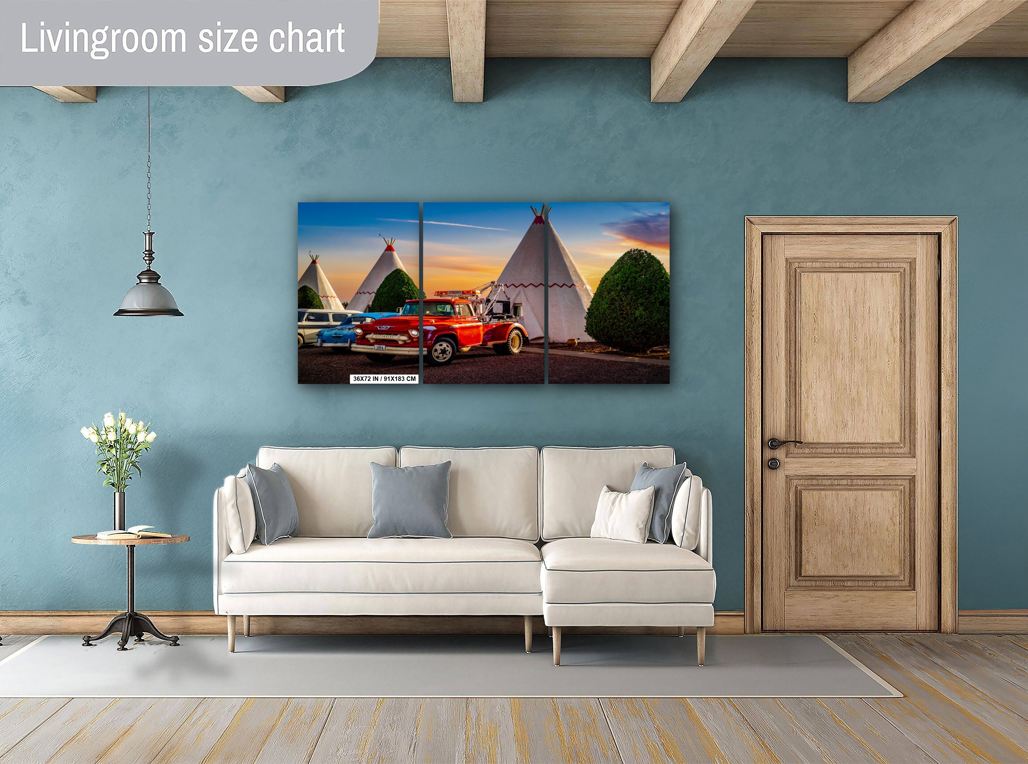 Route 66 Nostalgia: Wigwam Motel Wall Art Holbrook, Arizona Photography