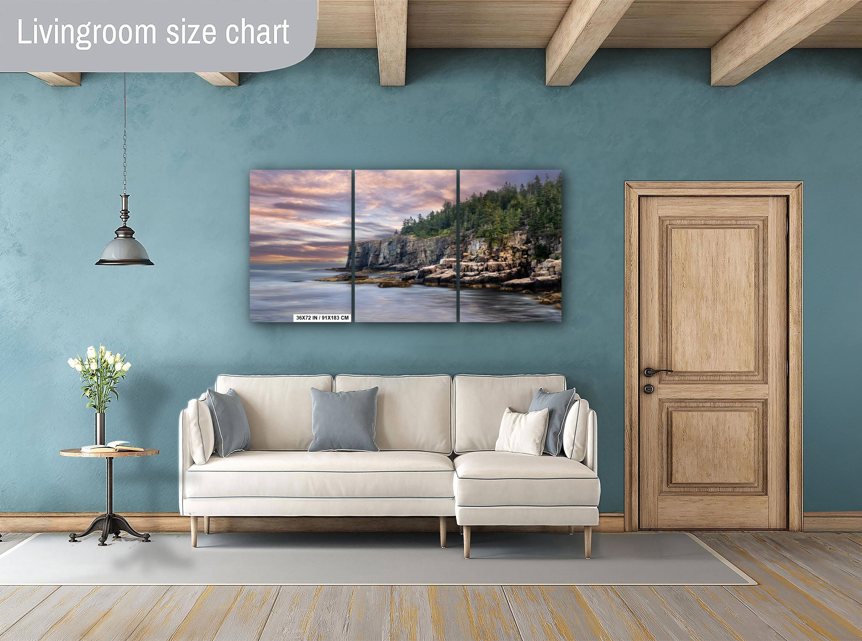 Acadia National Park Print: Otter Cliff, Maine Coastal Photography