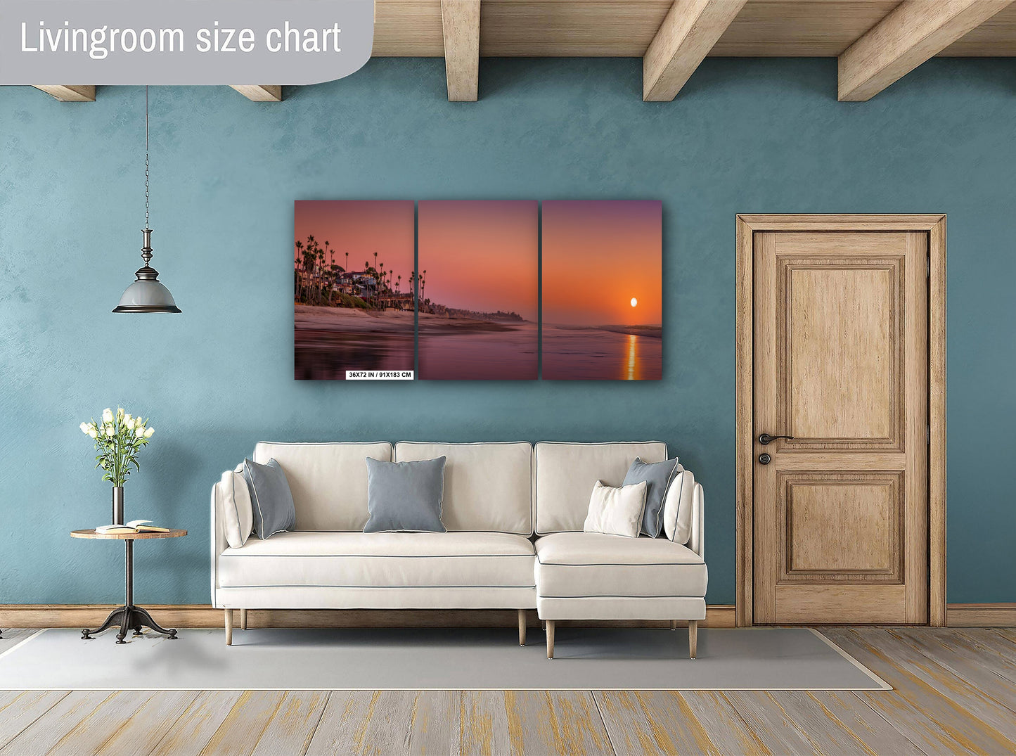San Clemente Tequila Sunset Beach Print: California Coastal