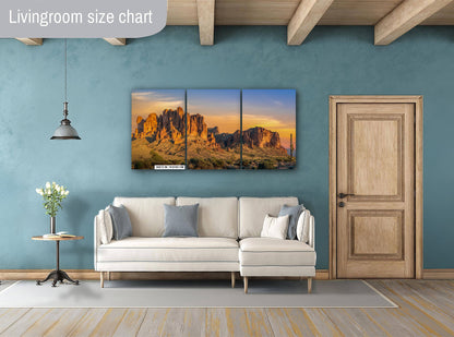 Wilderness Wonderland: Superstition Mountains Arizona Photography Wall Art
