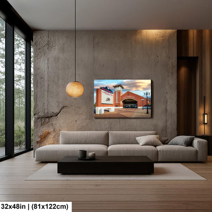 Dickey-Stephens Baseball Park Travelers Entrance, North Little Rock Arkansas, Photography Wall Art