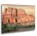 Sedona Arizona Red Rock Butte Photography Print, Southwest Desert Landscape Wall Art