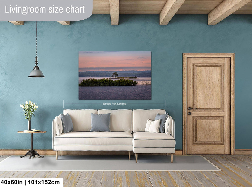 Voyageurs National Park: Tranquil Minnesota Lake Landscape Photography Wall Art