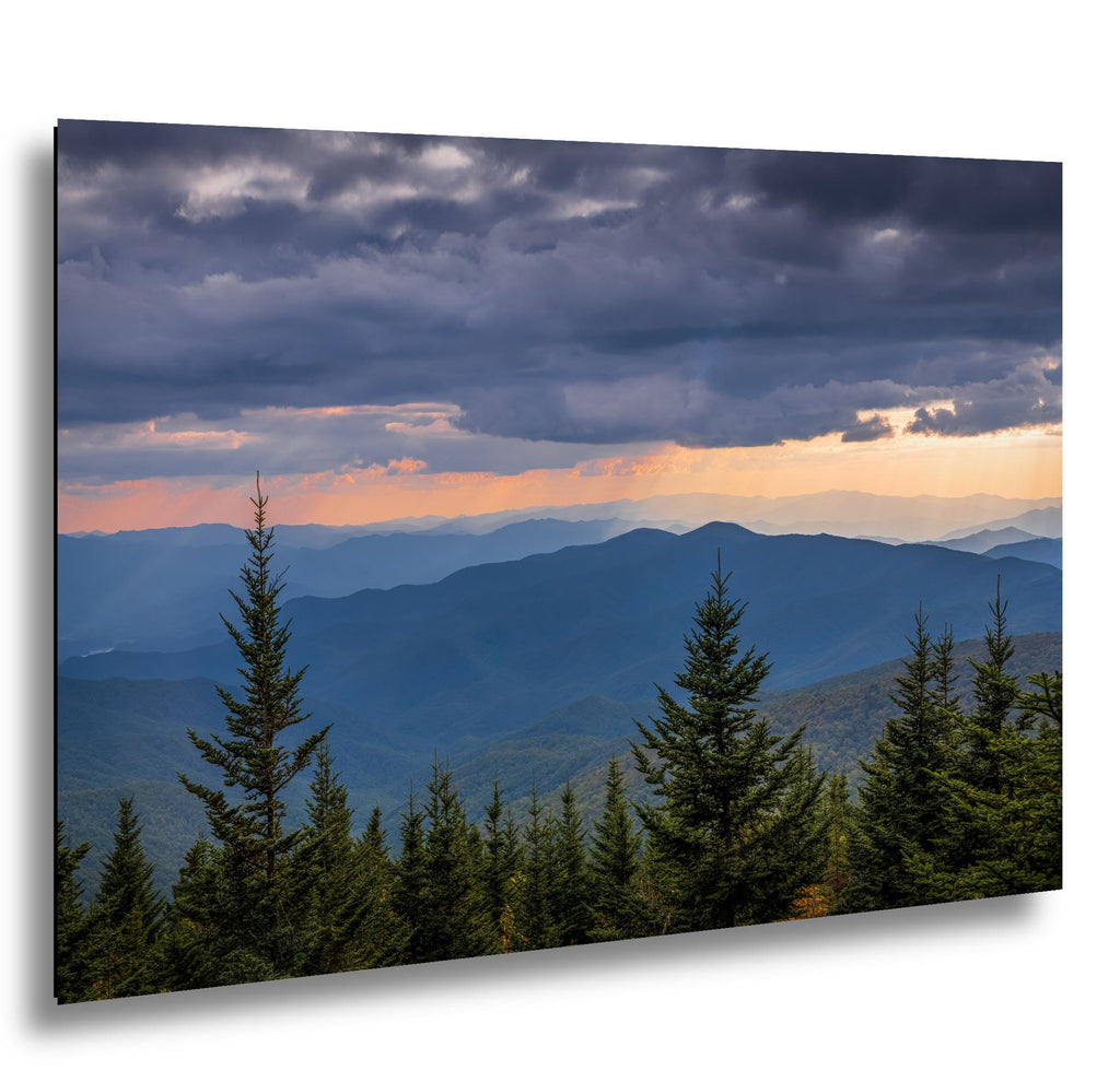 Storm Break: Mountain View Great Smoky Mountains Tennessee Photo Wall Art