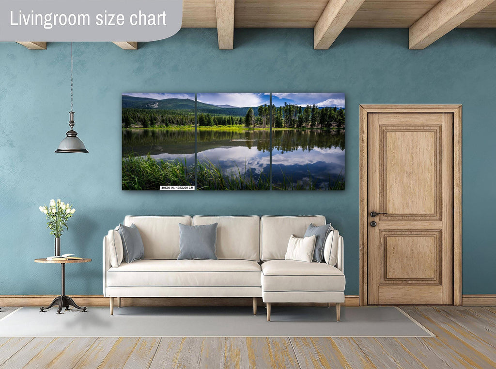 Rocky Mountain National Park Print: Colorado Lake Reflection Photography