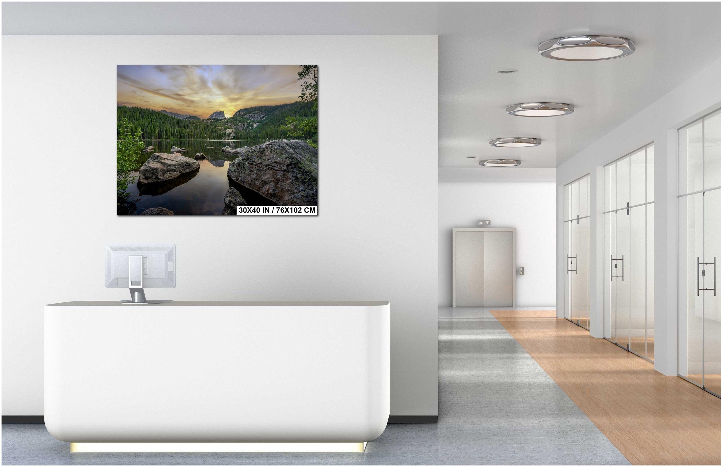 Bear Lake Sunrise Print: Rocky Mountain National Park, Colorado Landscape