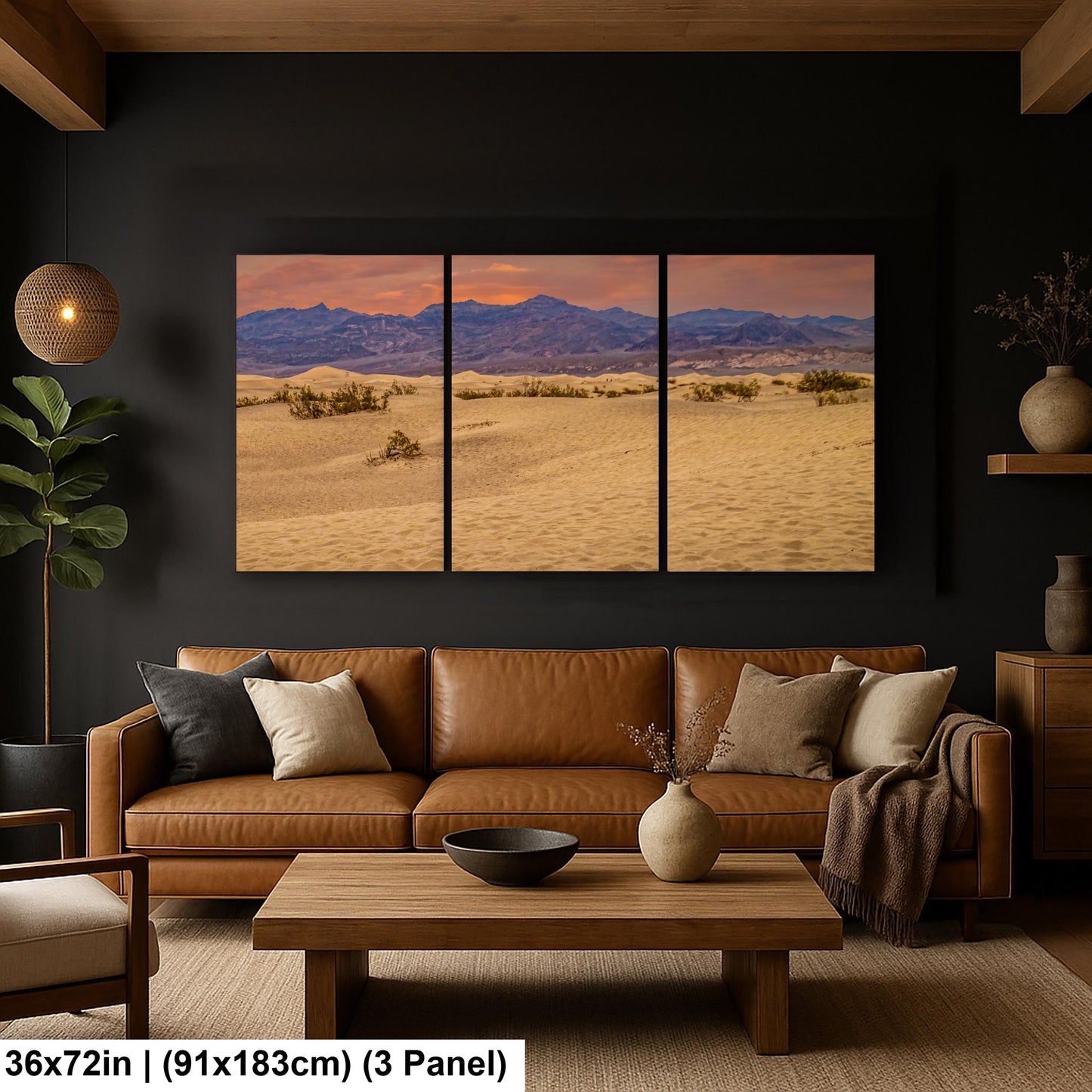 Mesquite Flat Sand Dunes Desert Landscape Photography Print, Death Valley National Park, California Wall Art