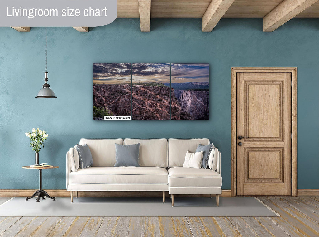 Black Canyon of the Gunnison Print: Colorado National Park Landscape Wall Art