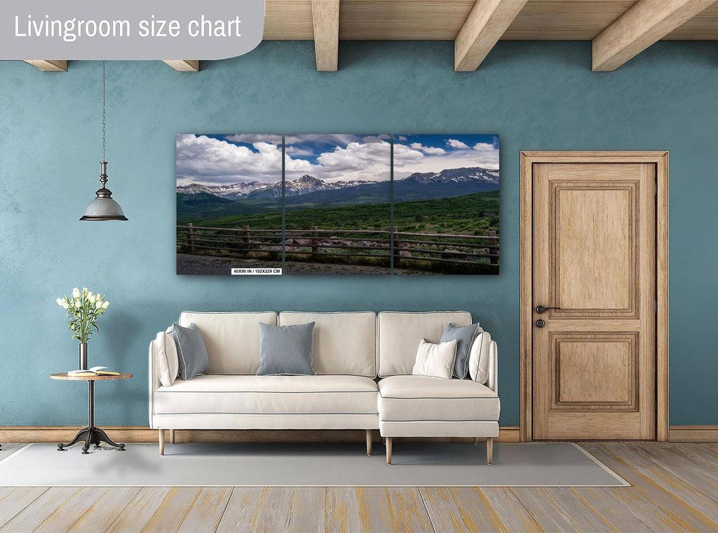 Million Dollar Highway Print: San Juan Rocky Mountains View