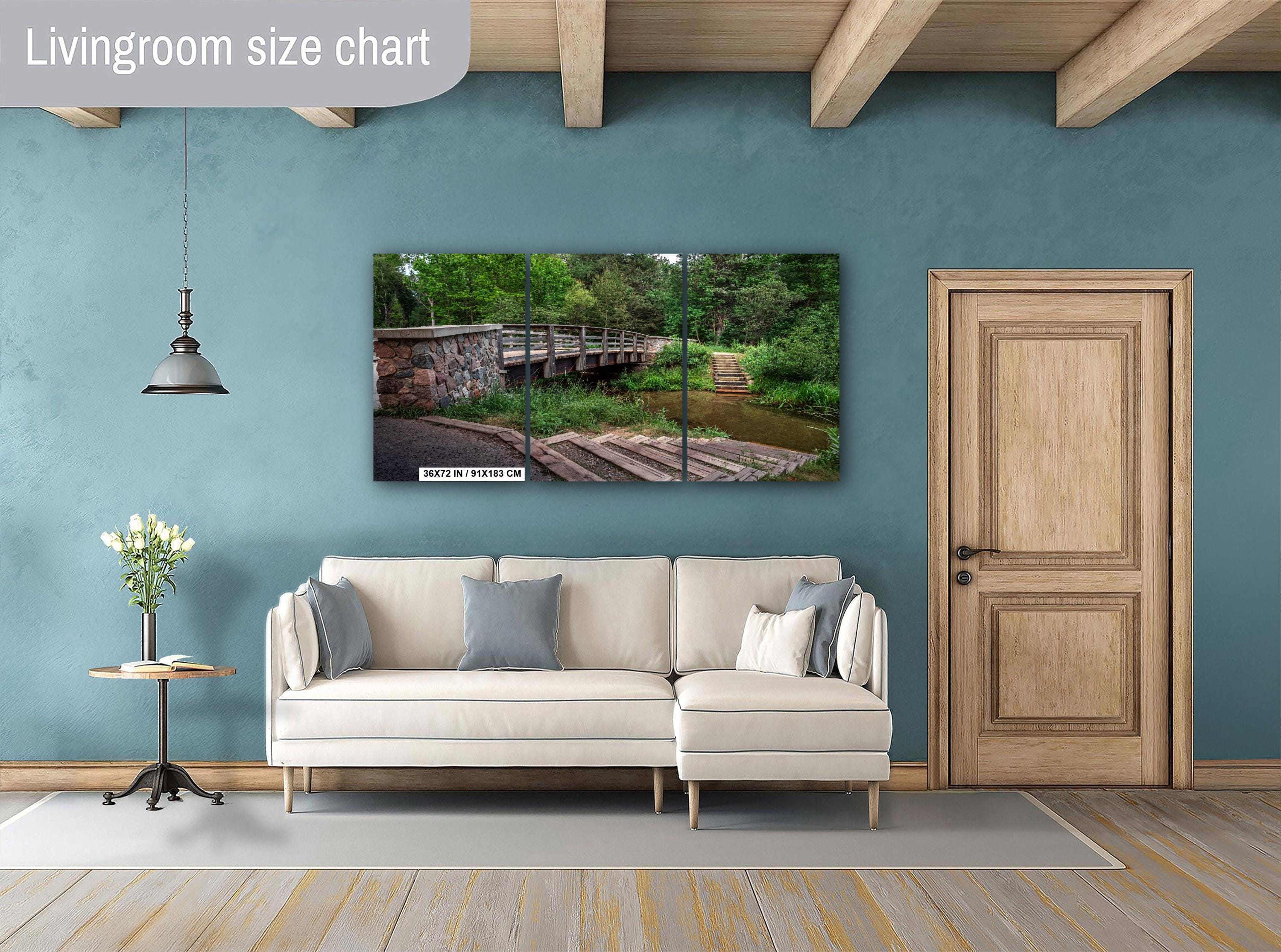 Swinging Bridge: Jay Cooke State Park, Minnesota Nature Photography Wall Art