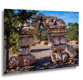 Hermits Rest Stone Entrance Bell at Grand Canyon National Park Arizona Photography Print