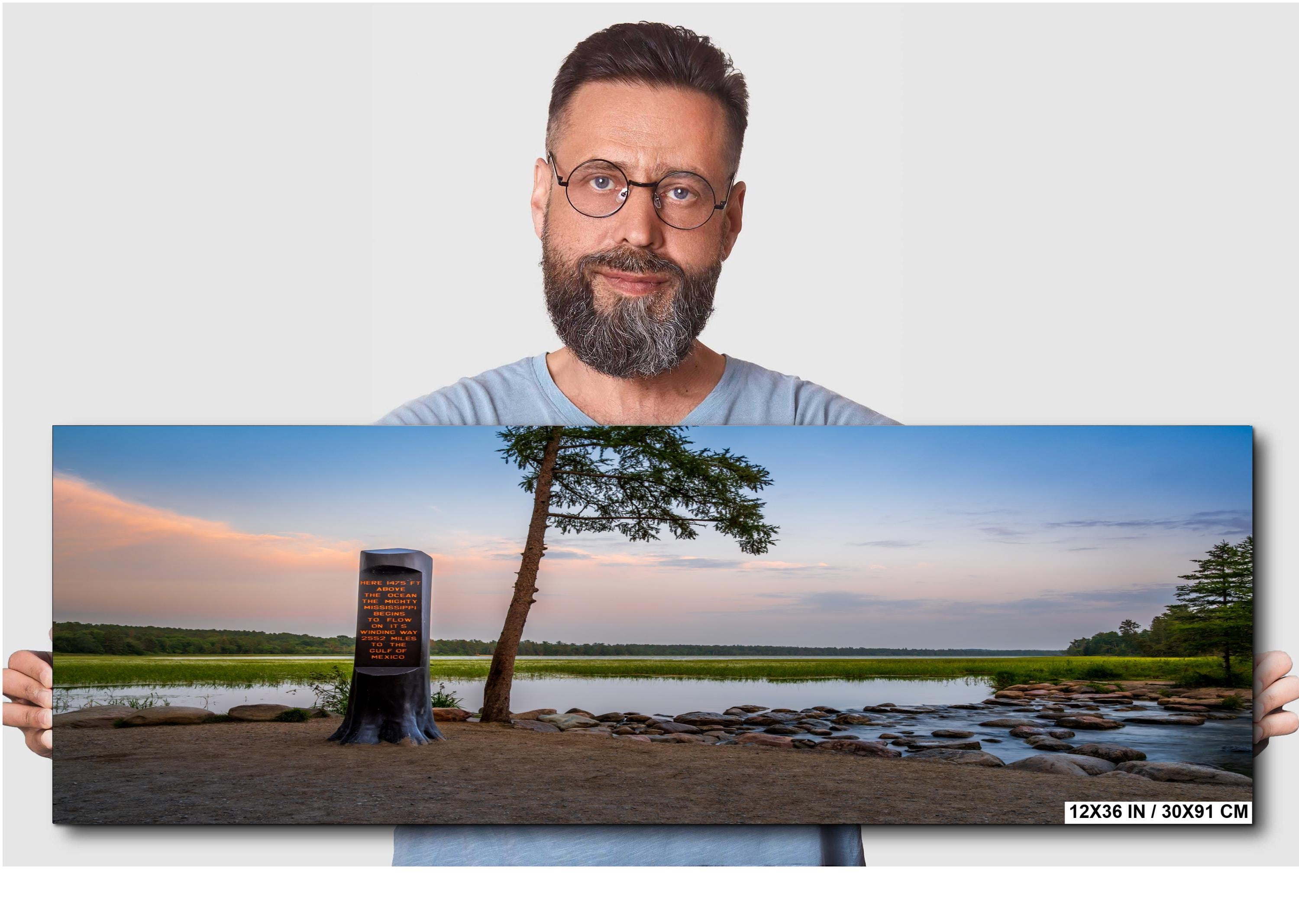 Lake Itasca Sunset: Mississippi Headwaters Nature Photography Wall Art