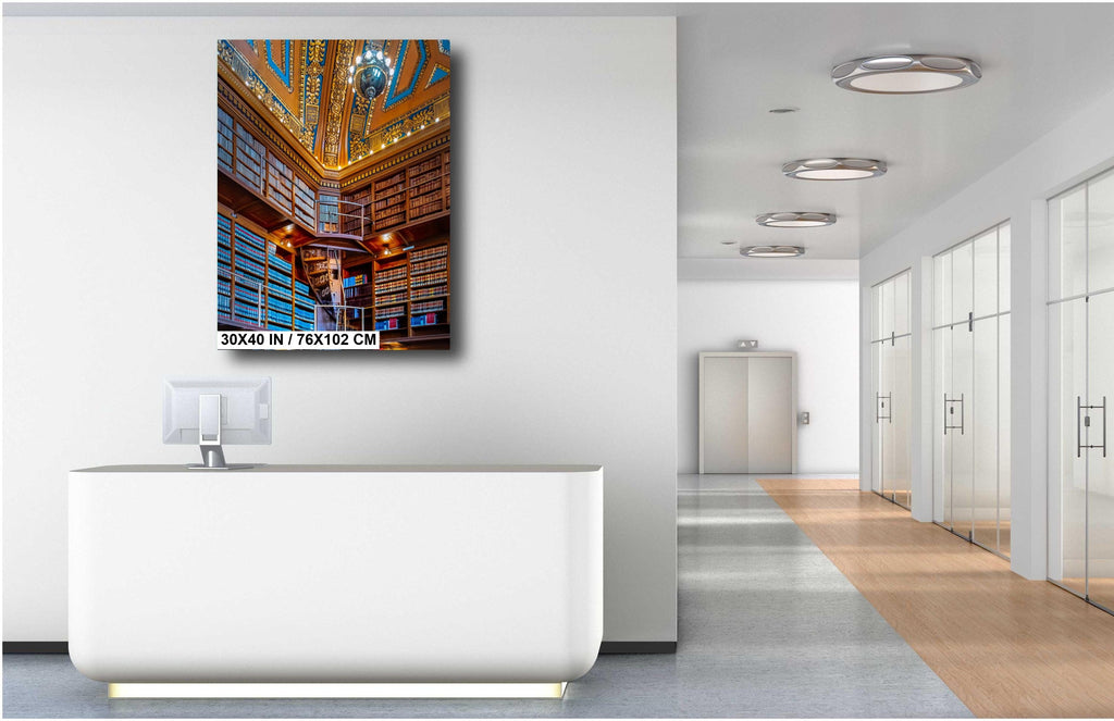 Rhode Island State Library: Providence Historic Architecture Photography Wall Art