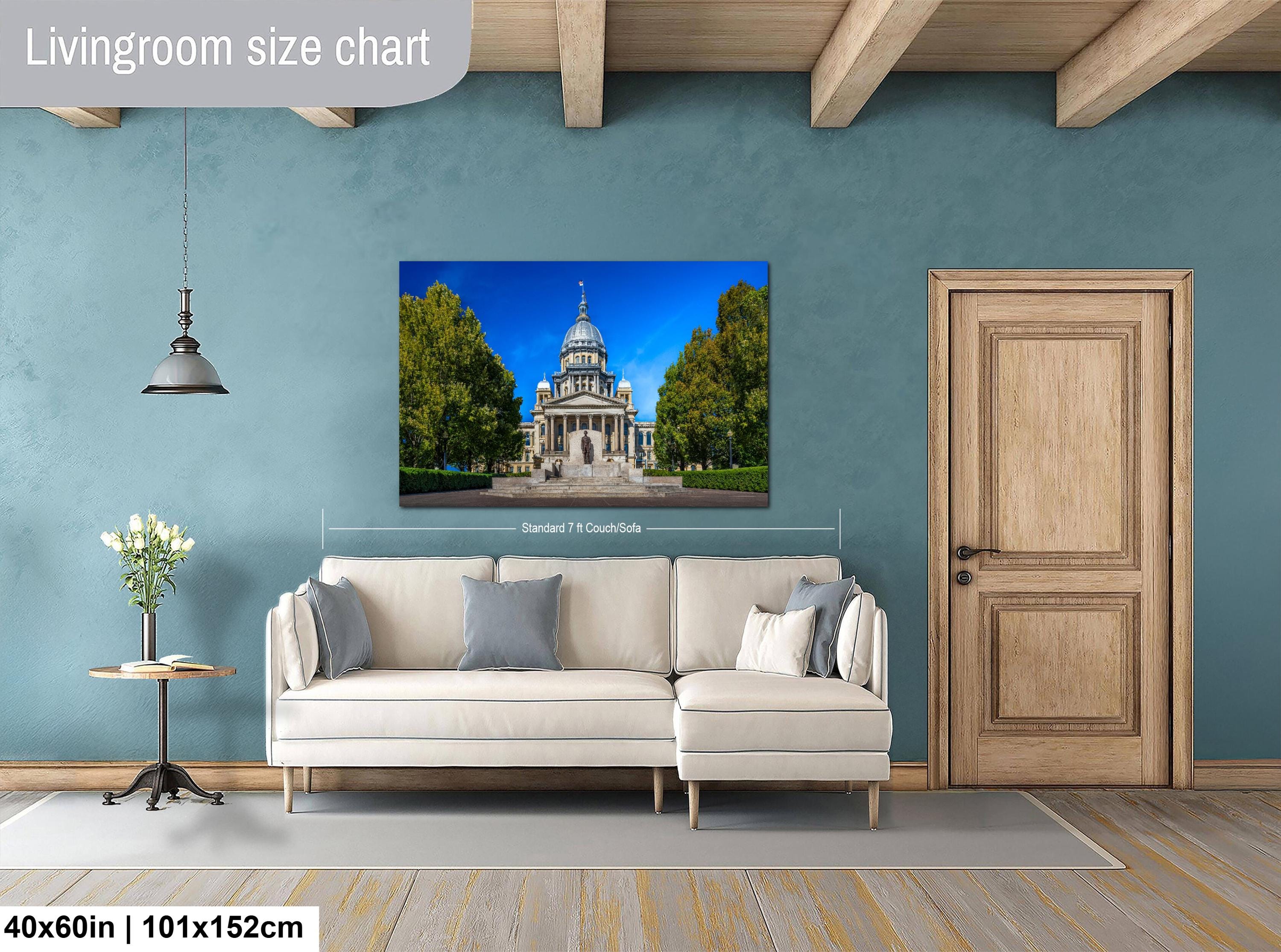 Springfield Illinois State Capitol Dome Photography Print