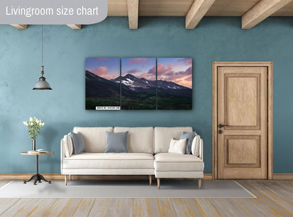 Telluride Sunset Photography Print: San Juan Mountains, Colorado Alpine Landscape