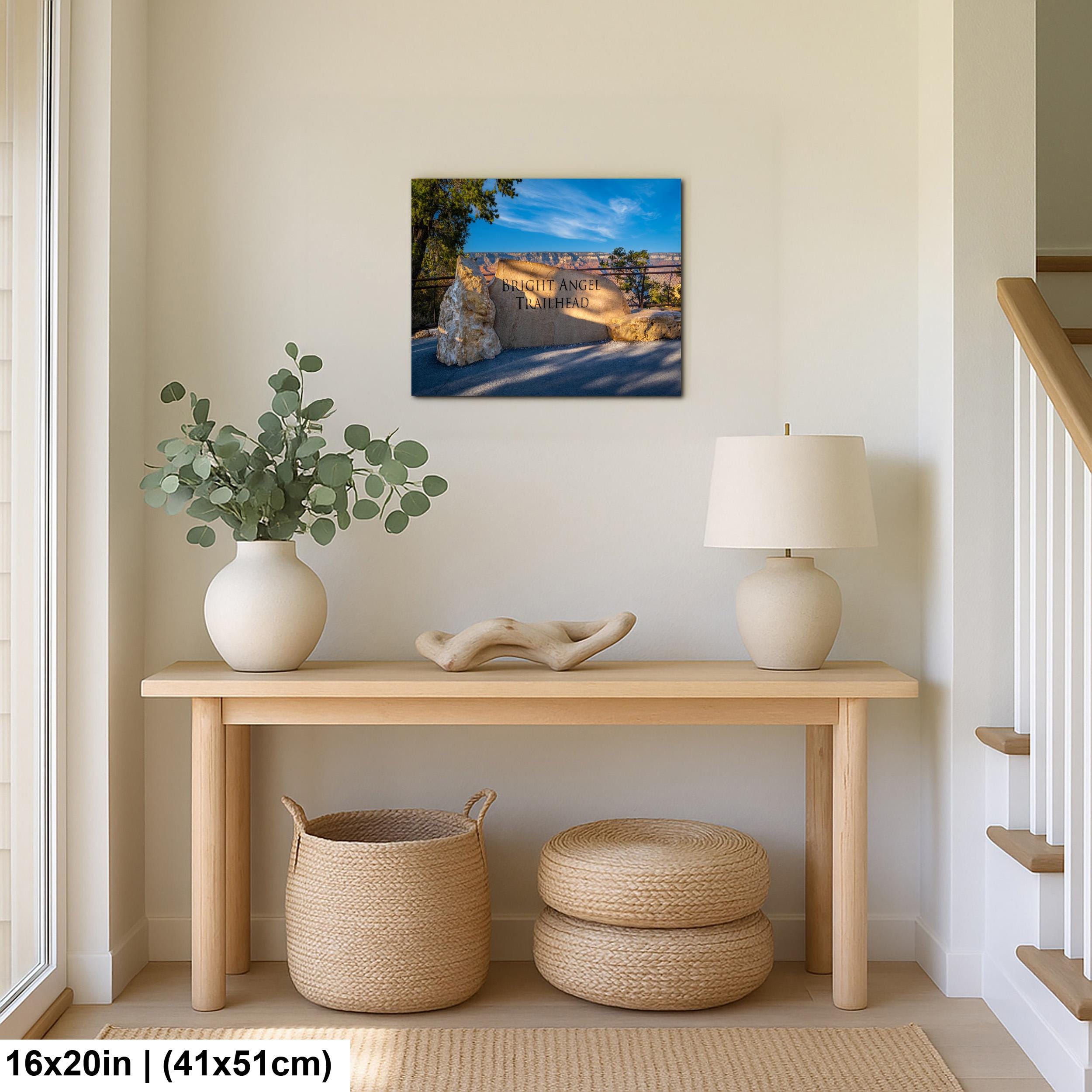 Bright Angel Trailhead Grand Canyon Photography Wall Art