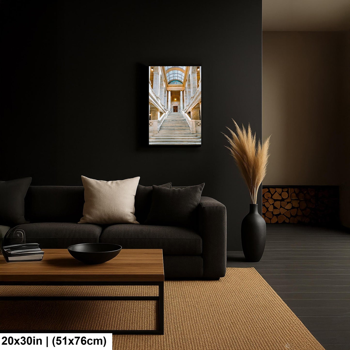 Arkansas State Capitol Marble Staircase, Little Rock Arkansas, Photography Wall Art