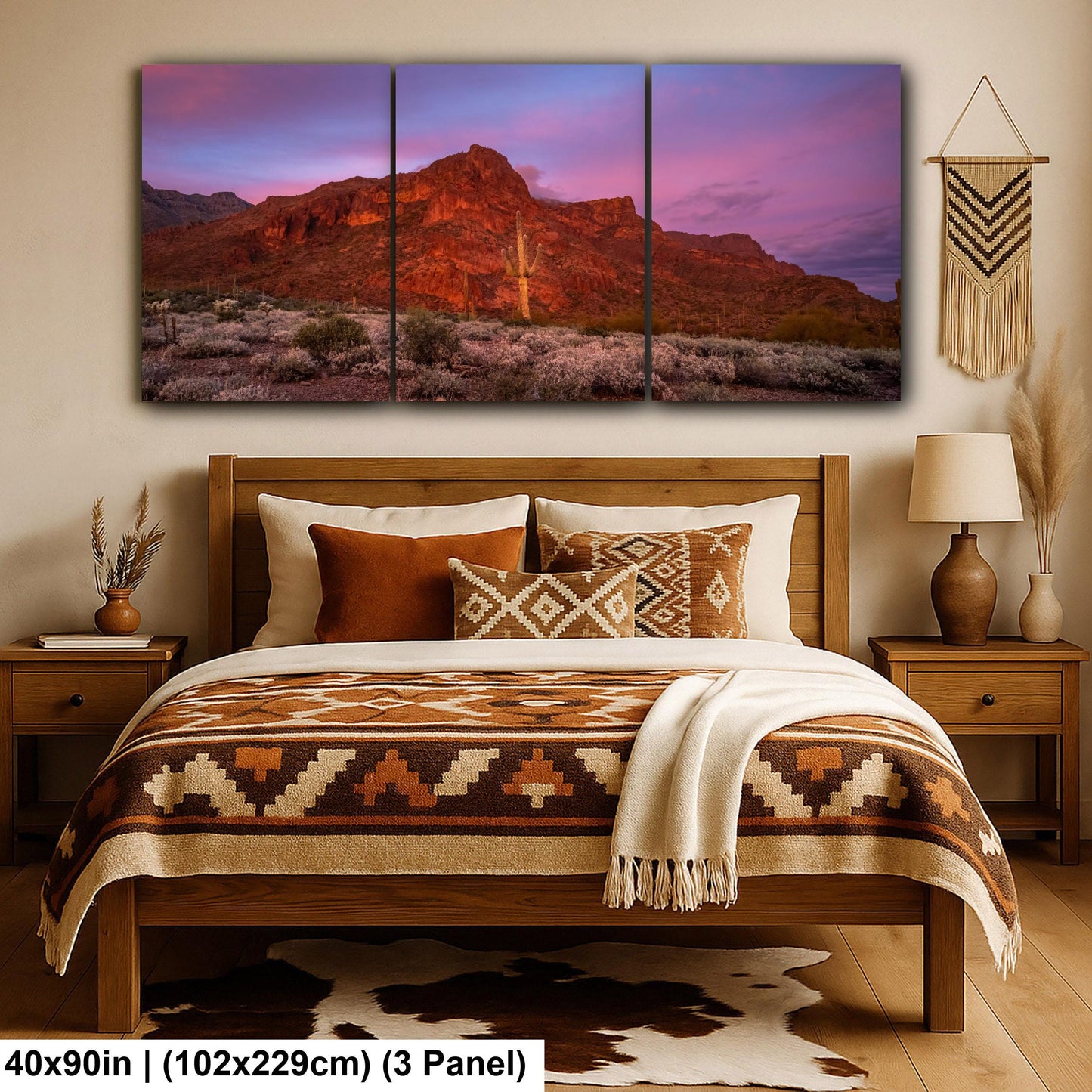 Gold Canyon Red Rock Sunset Arizona Desert Mountain Landscape Photography Wall Art