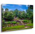 Terraced Gardens: Falls Park Greenville SC Landscape Photography Wall Art
