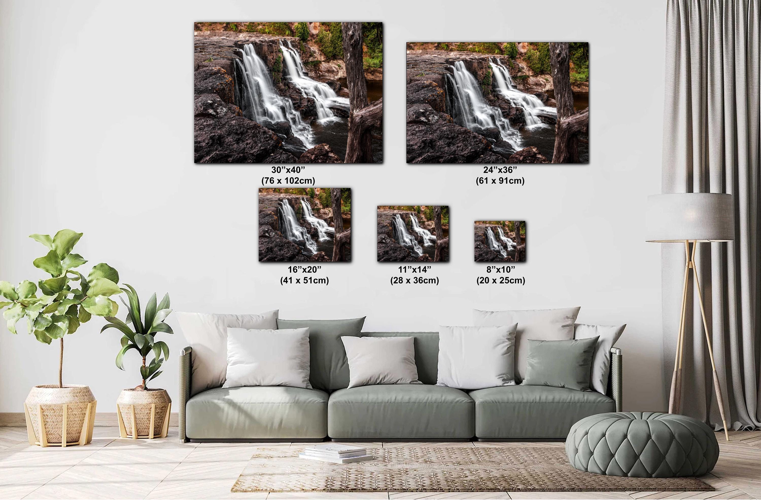 Gooseberry Falls: Minnesota State Park Photography Wall Art