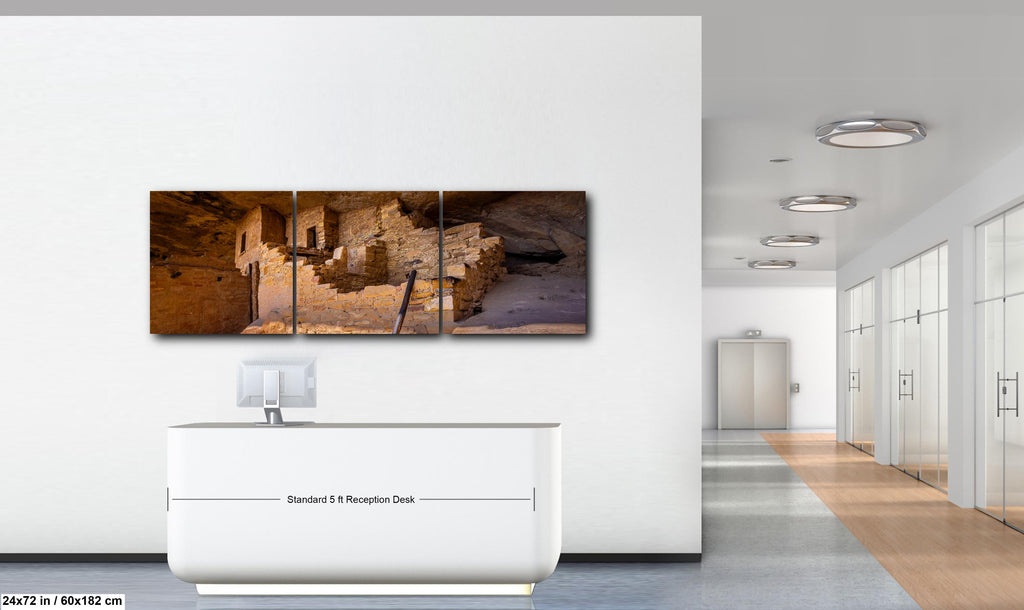 Ancient Cliff Dwelling at Mesa Verde National Park, Cortez Colorado Photography Print