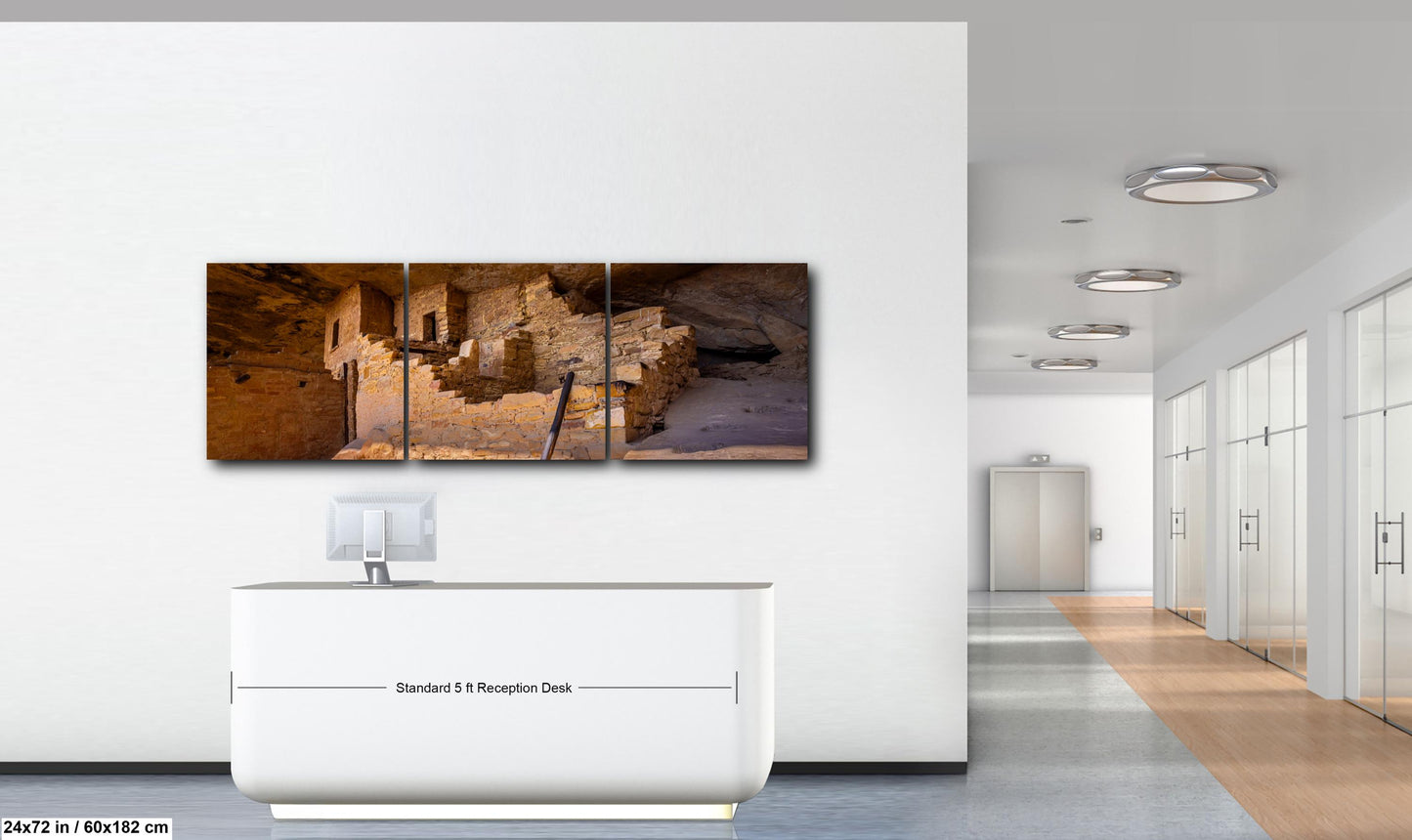 Ancient Cliff Dwelling at Mesa Verde National Park, Cortez Colorado Photography Print