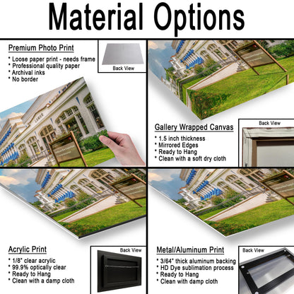 Lamar Bathhouse Row Emporium, Hot Springs National Park Arkansas, Photography Print Wall Art