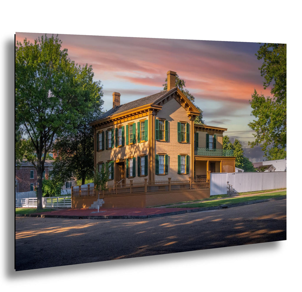 Lincoln Home Springfield Illinois Historic Site Photography Wall Art