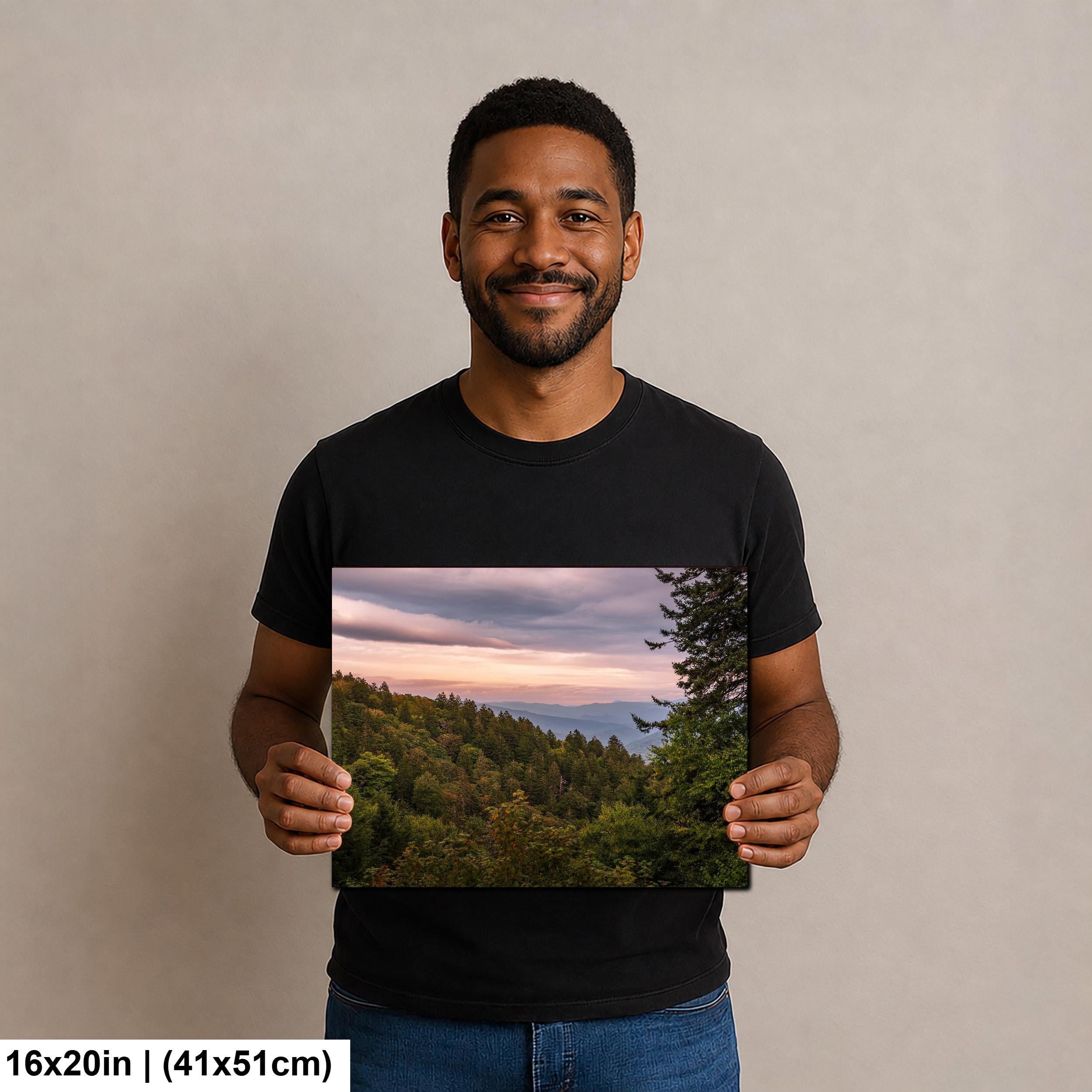 Evergreen Ridge: Great Smoky Mountains National Park TN NC Photo Wall Art