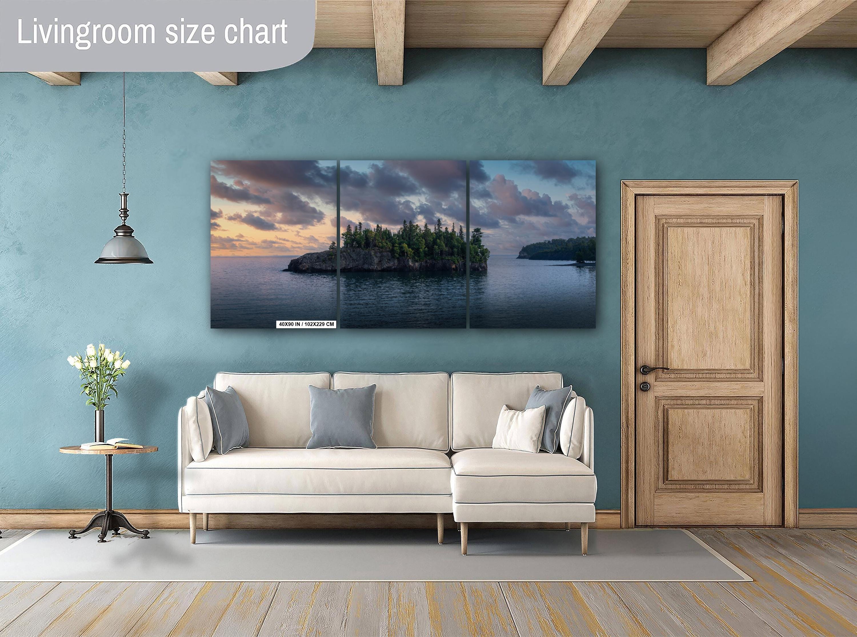 Ellingson Island Sunset: Lake Superior North Shore Photography Wall Art