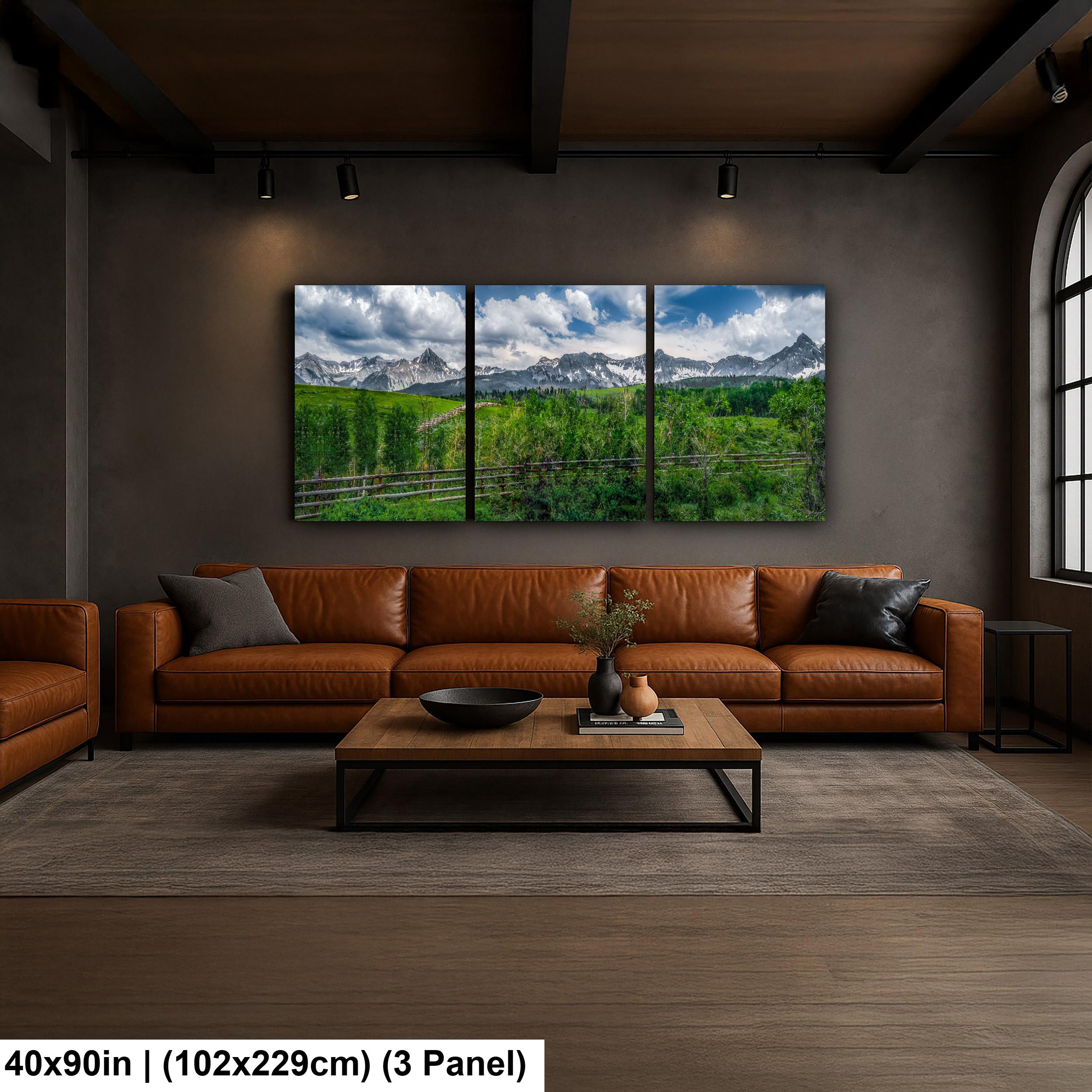 San Juan Mountains Panorama, Telluride Colorado Photography Print, Mountain Landscape Wall Art, Nature Decor