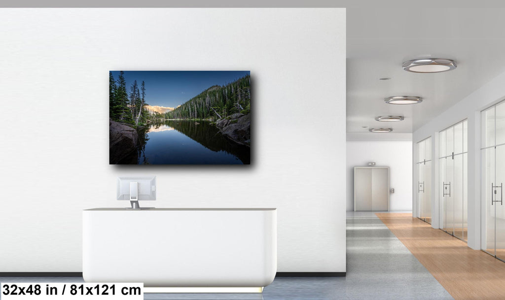 Dream Lake Pines Print: Rocky Mountain National Park Wall Art