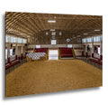 Historic Livestock Pavilion Interior, Apache Junction Arizona Photography Print