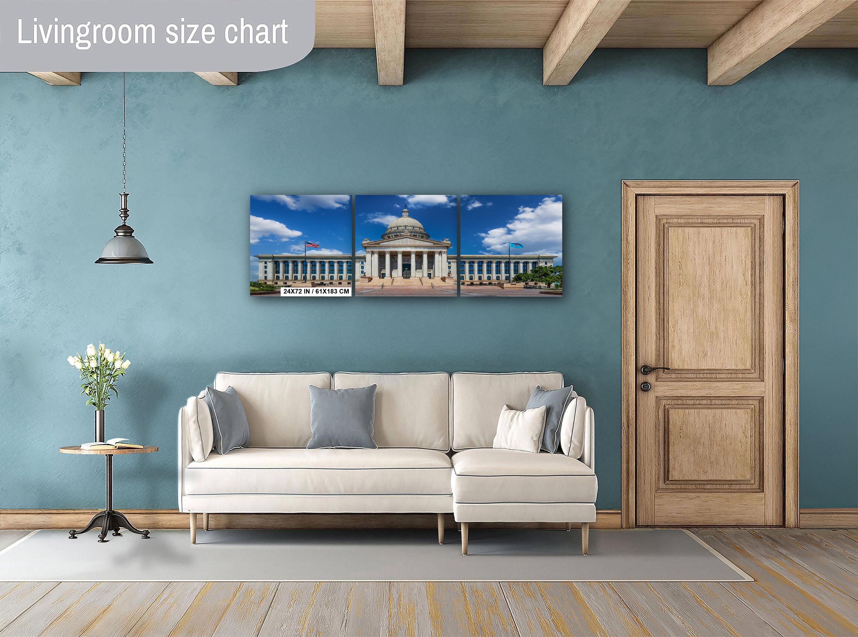 Oklahoma State Capitol Dome Print: Oklahoma City Architecture Photography