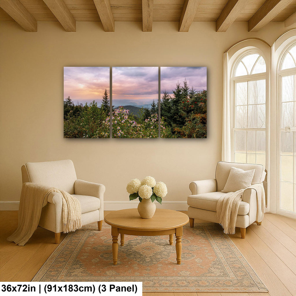 Mountain Wildflowers: Great Smoky Mountains Tennessee Photography Wall Art