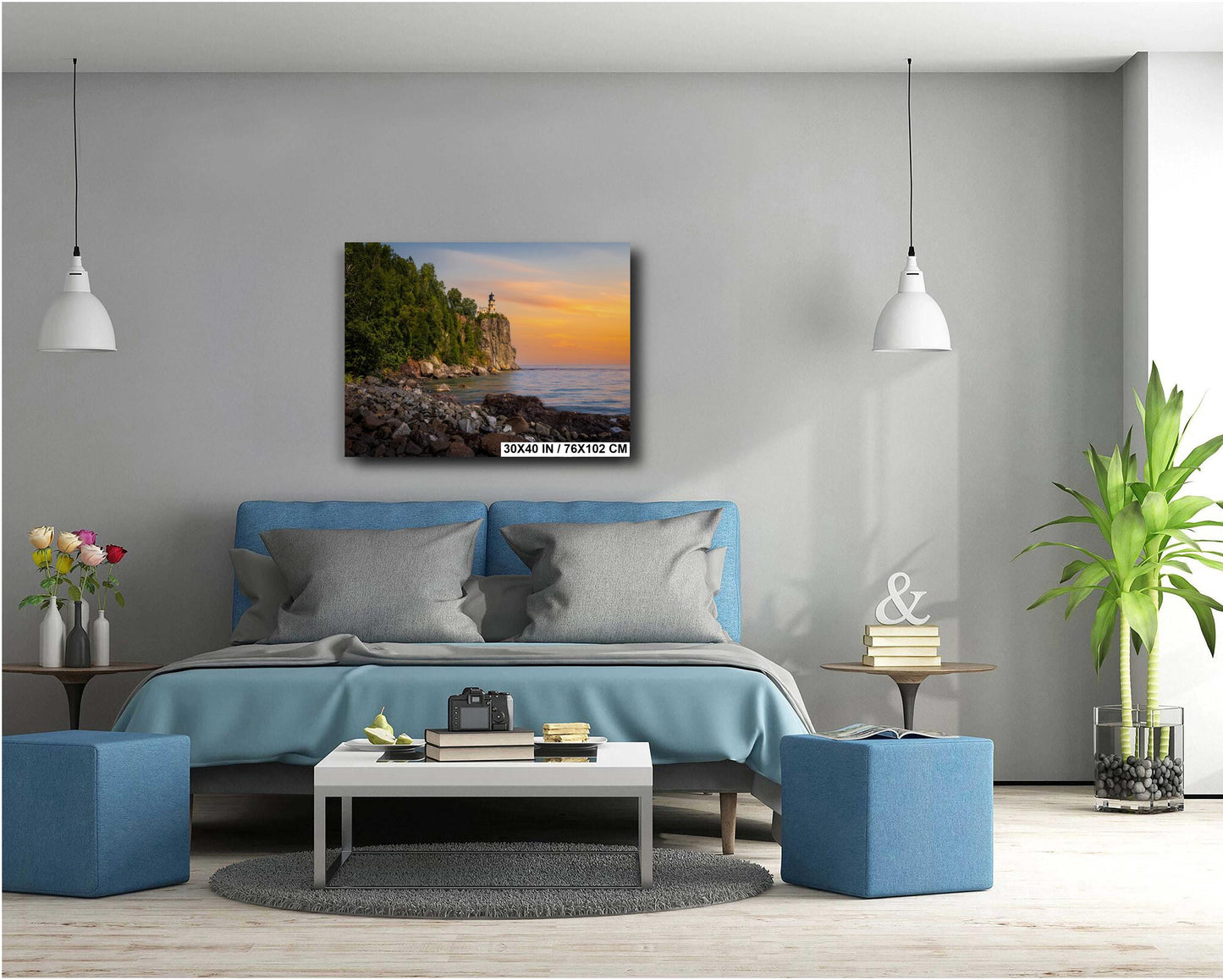 Split Rock Lighthouse Wall Art – Lake Superior Print | Metal, Canvas & Acrylic Decor