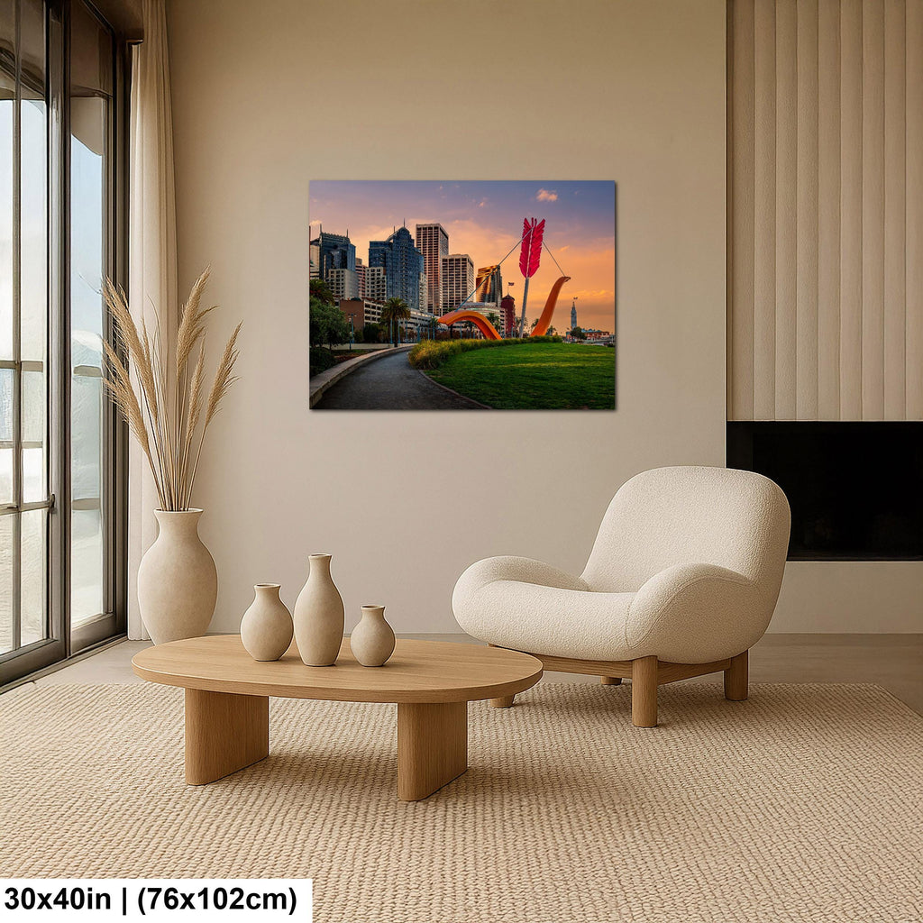 Giant Arrow: Cupid's Span San Francisco California Photography Wall Art