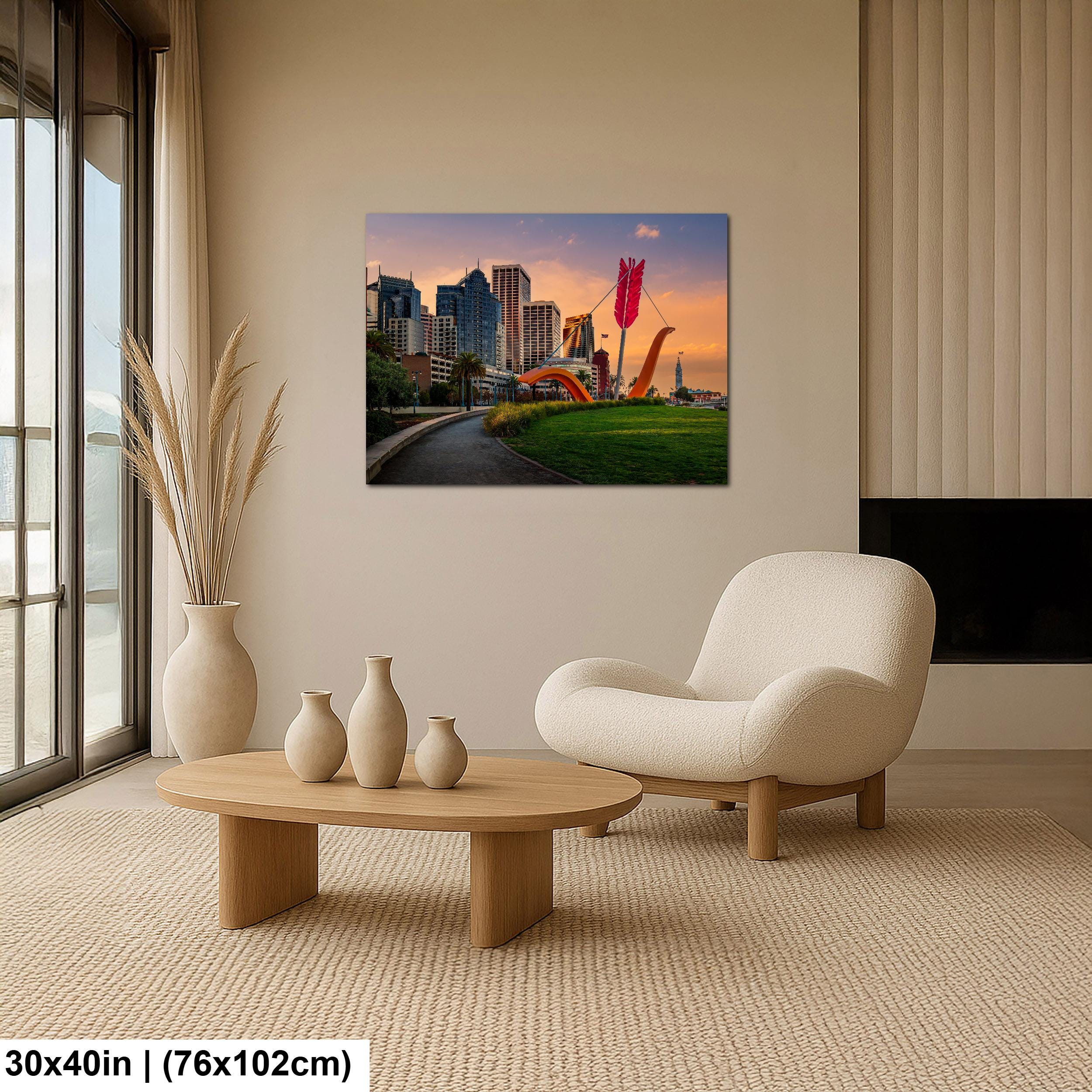 Giant Arrow: Cupid's Span San Francisco California Photography Wall Art