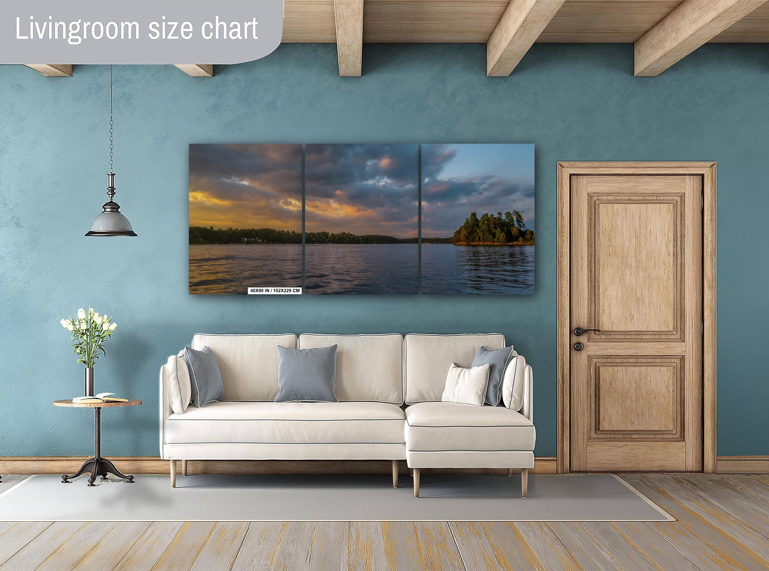Peaceful Lake Keowee at Dusk South Carolina Print Wall Art Photography Aluminum/Acrylic/Metal/Canvas Nature Sunset Waterscape Home Decor