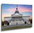 South Carolina State House at Sunset Photography Print, Columbia SC Capitol Building, Government Architecture Wall Art