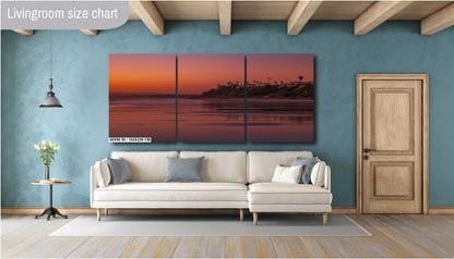 San Clemente Sunset Seascape Photography: California Coastal Wall Art
