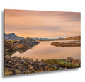 Colorado River Sunset Near Parker Arizona Photography Print, Southwest River Wall Art
